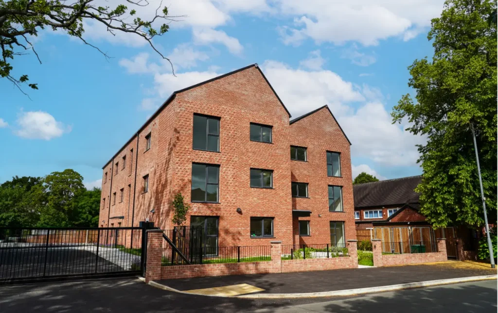 New homes ready for customers on Woodhouse Lane
